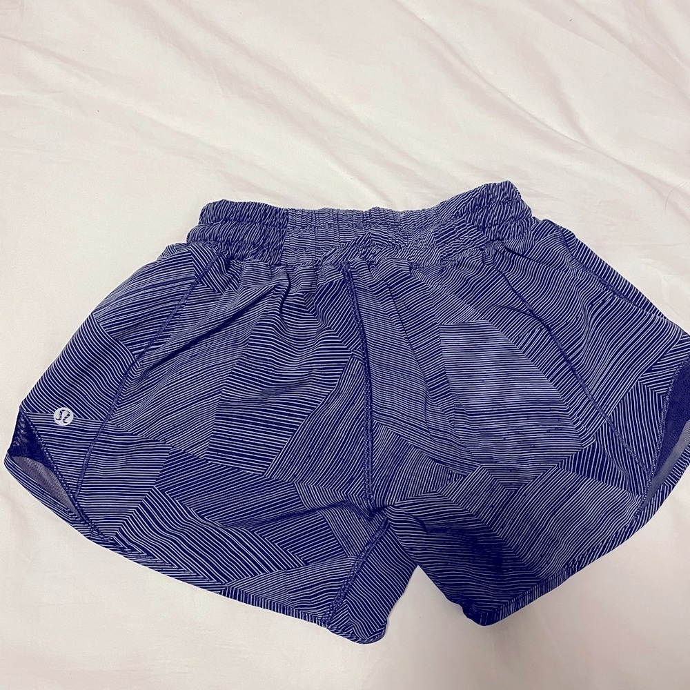Lulu lemon Navy Shorts in Size 4